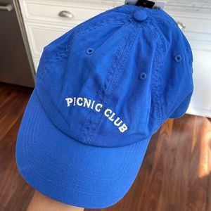 Picnic Club blue baseball cap